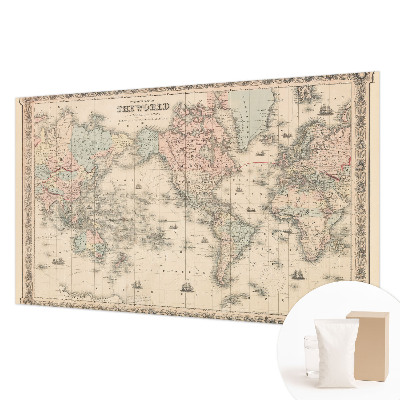 Non-woven wall mural Historical map