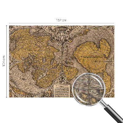 Non-woven photo wallpaper Historical cartography