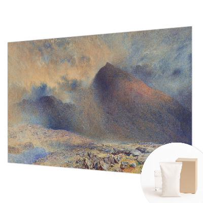 Decorative wall mural for living room Mountain landscape