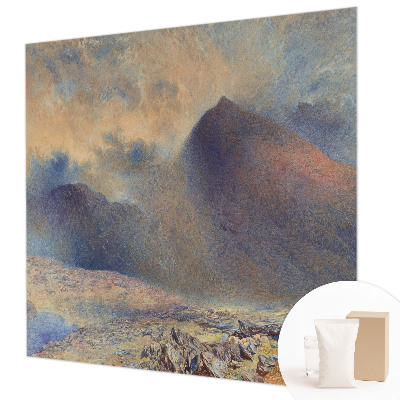 Decorative wall mural for living room Mountain landscape