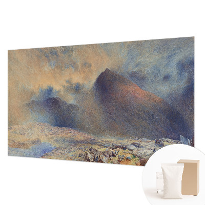 Decorative wall mural for living room Mountain landscape