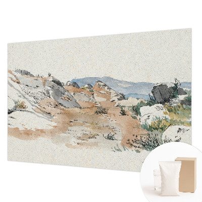 Large wallpaper mural Rock landscape