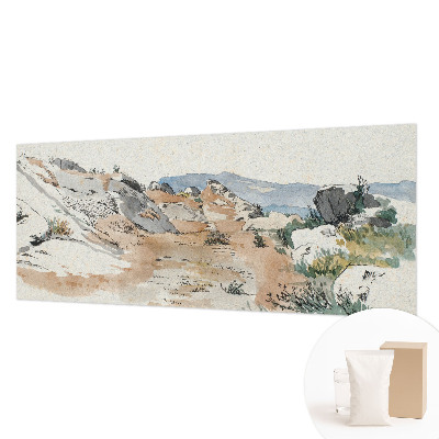 Large wallpaper mural Rock landscape