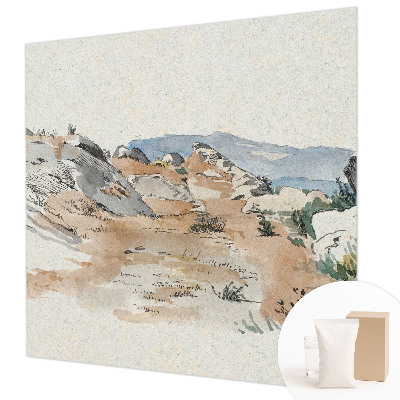 Large wallpaper mural Rock landscape