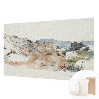 Large wallpaper mural Rock landscape