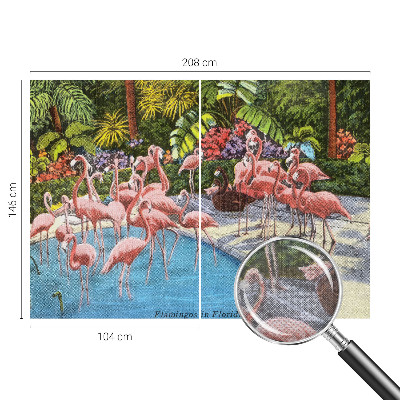 Large wall mural Exotic scene