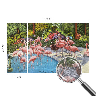 Large wall mural Exotic scene