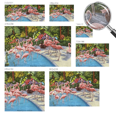 Large wall mural Exotic scene
