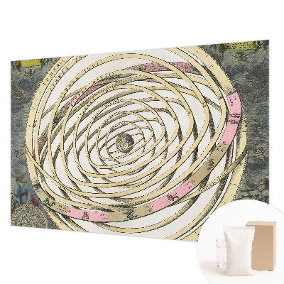 Bedroom wall mural wallpaper Cosmic spiral