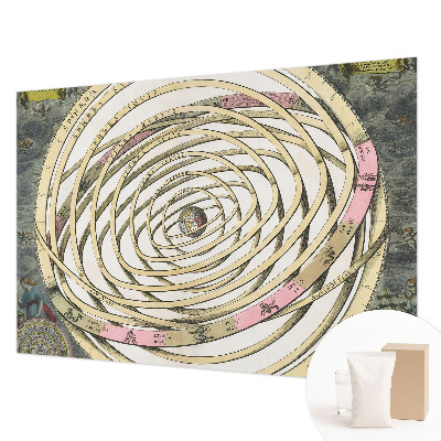 Bedroom wall mural wallpaper Cosmic spiral