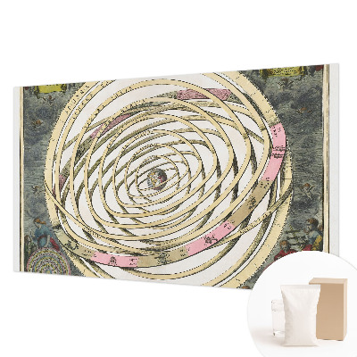 Bedroom wall mural wallpaper Cosmic spiral