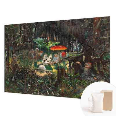 Wallpaper mural for living room Fairytale forest