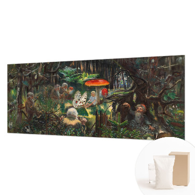 Wallpaper mural for living room Fairytale forest