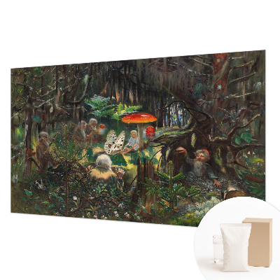 Wallpaper mural for living room Fairytale forest