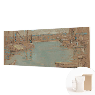 Large wall mural wallpaper Port views