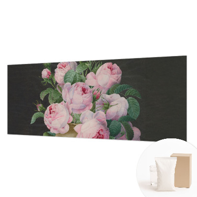 Modern wall mural for living room Floral elegance