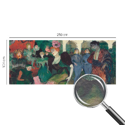 Modern wall mural Ballroom dancing