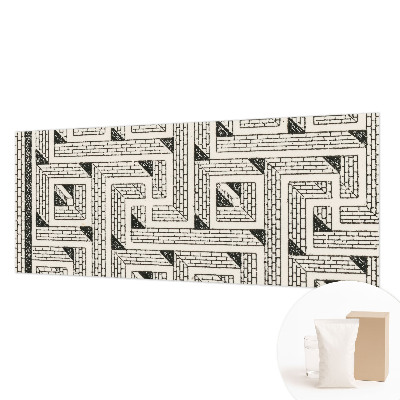 Modern wall mural for bedroom Brick maze
