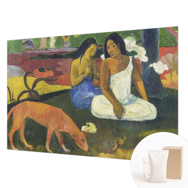 Decorative wall mural for living room Exotic scene