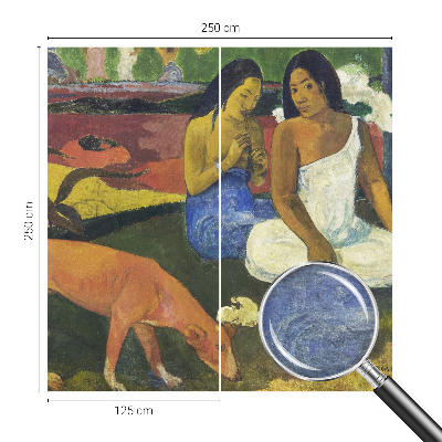 Decorative wall mural for living room Exotic scene