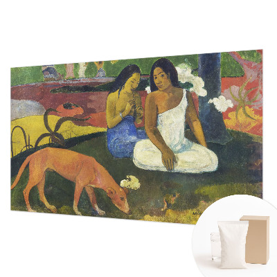 Decorative wall mural for living room Exotic scene