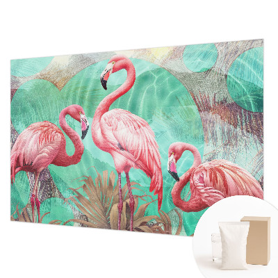 High quality wall mural wallpaper Exotic birds