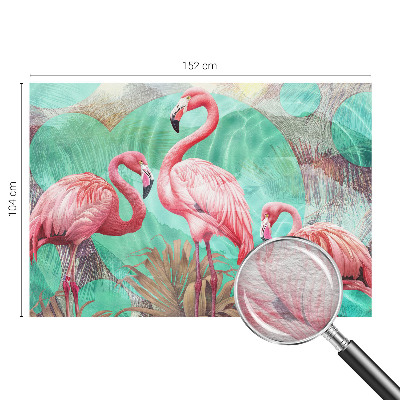 High quality wall mural wallpaper Exotic birds