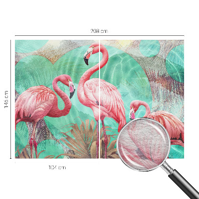 High quality wall mural wallpaper Exotic birds