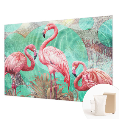 High quality wall mural wallpaper Exotic birds