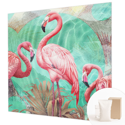 High quality wall mural wallpaper Exotic birds