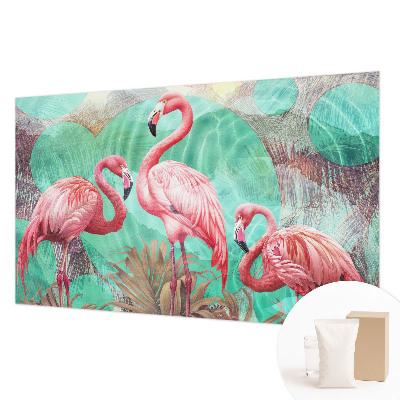 High quality wall mural wallpaper Exotic birds