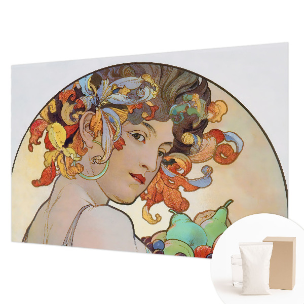 Premium photo wallpaper Colorful Art Nouveau