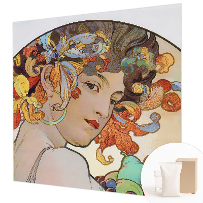 Premium photo wallpaper Colorful Art Nouveau