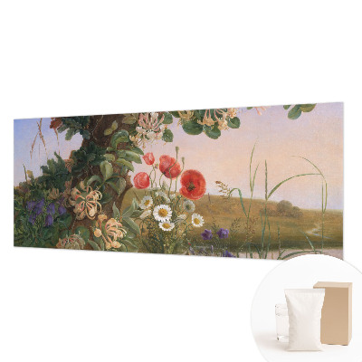 Non-woven wall mural Floral idyll