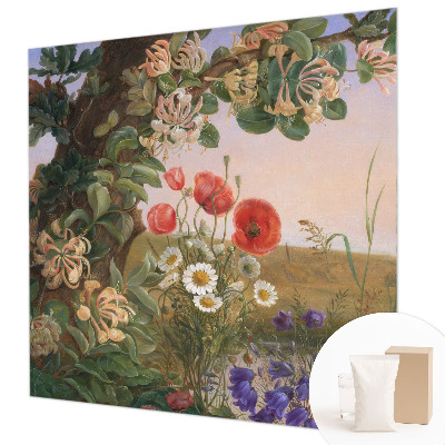 Non-woven wall mural Floral idyll
