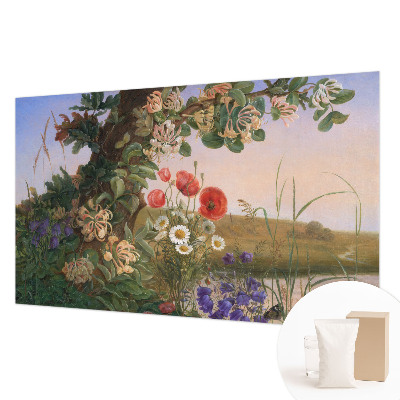 Non-woven wall mural Floral idyll