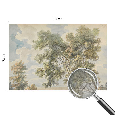 Photo wallpaper Romantic nature