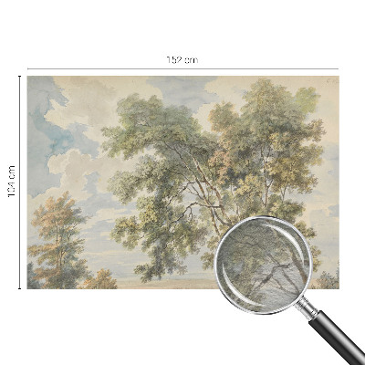 Photo wallpaper Romantic nature