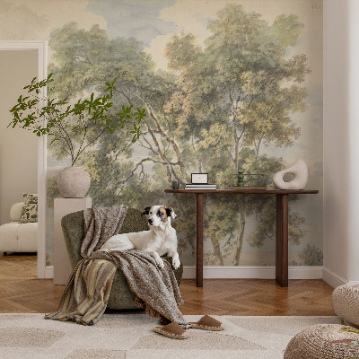 Photo wallpaper Romantic nature