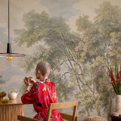 Photo wallpaper Romantic nature