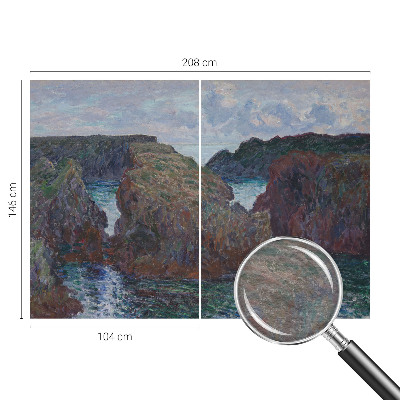 Non-woven photo wallpaper Rocky coast