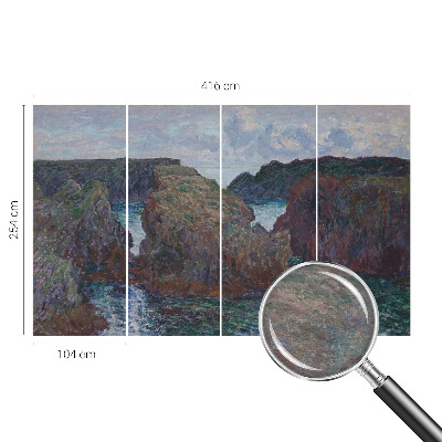 Non-woven photo wallpaper Rocky coast