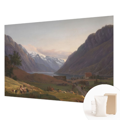 Wall mural for bedroom Mountain panorama