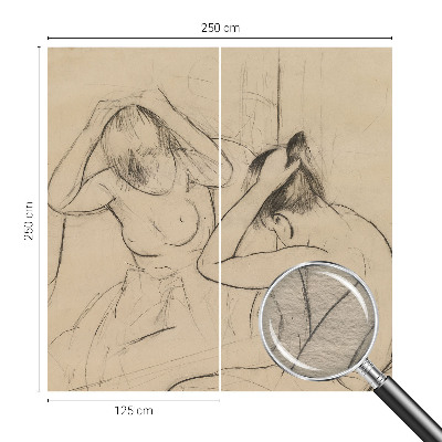 Large wallpaper mural Artistic elegance