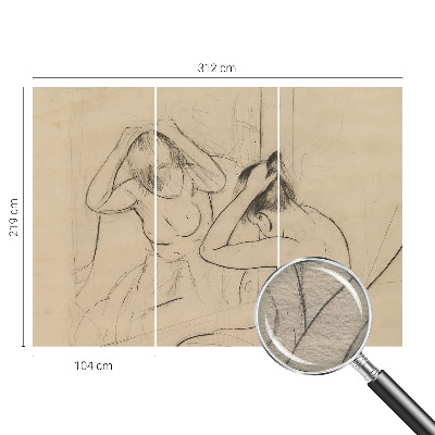 Large wallpaper mural Artistic elegance