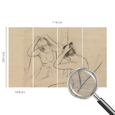 Large wallpaper mural Artistic elegance