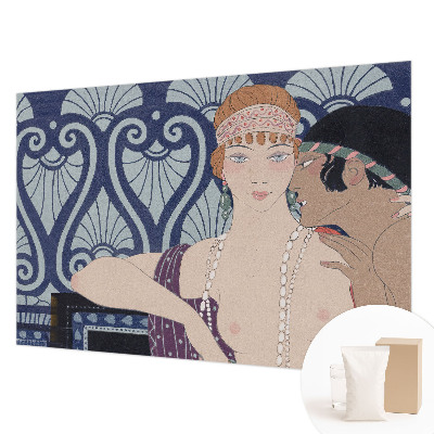 Modern wall mural Artistic couple