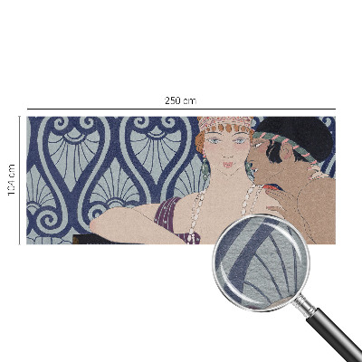 Modern wall mural Artistic couple