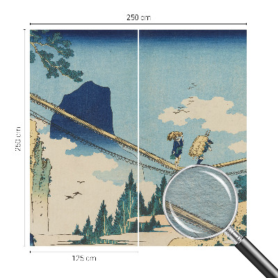 High quality wall mural wallpaper Mountain Bridge