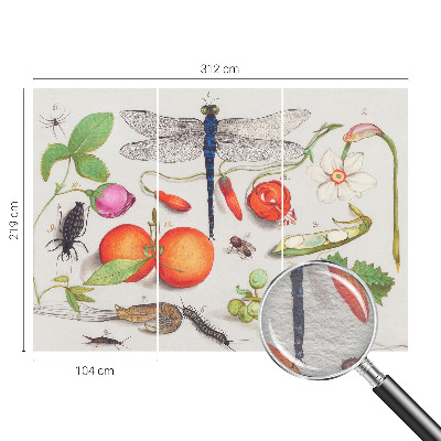 Wallpaper mural Nature illustration